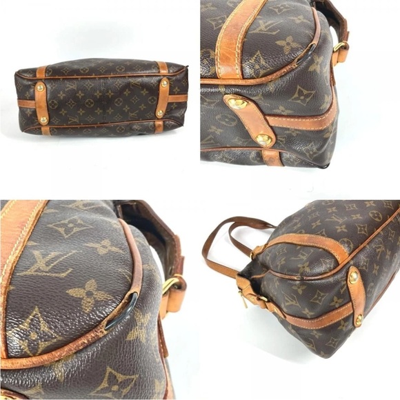 Louis Vuitton Brown Monogram Shoulder Bag - Picture 7 of 10